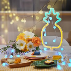 선세이브 LED 앵두전구 100구 투명선 정류기 세트