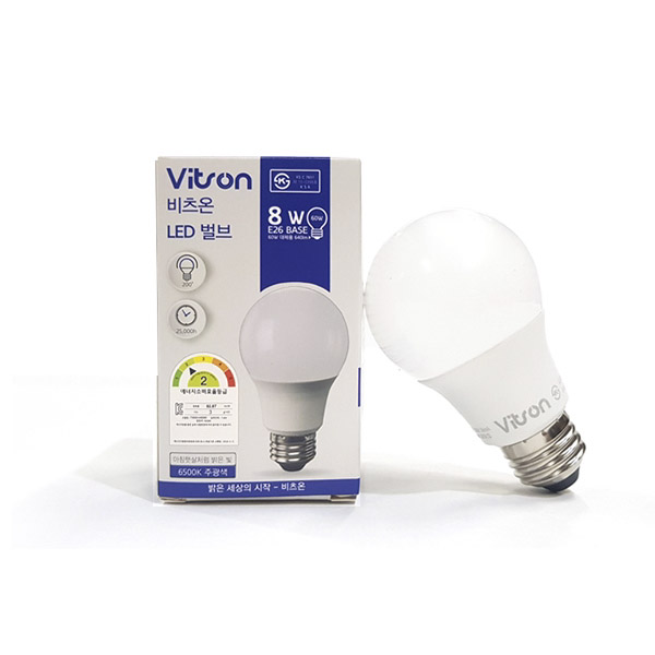 비츠온 LED 벌브 8W 램프