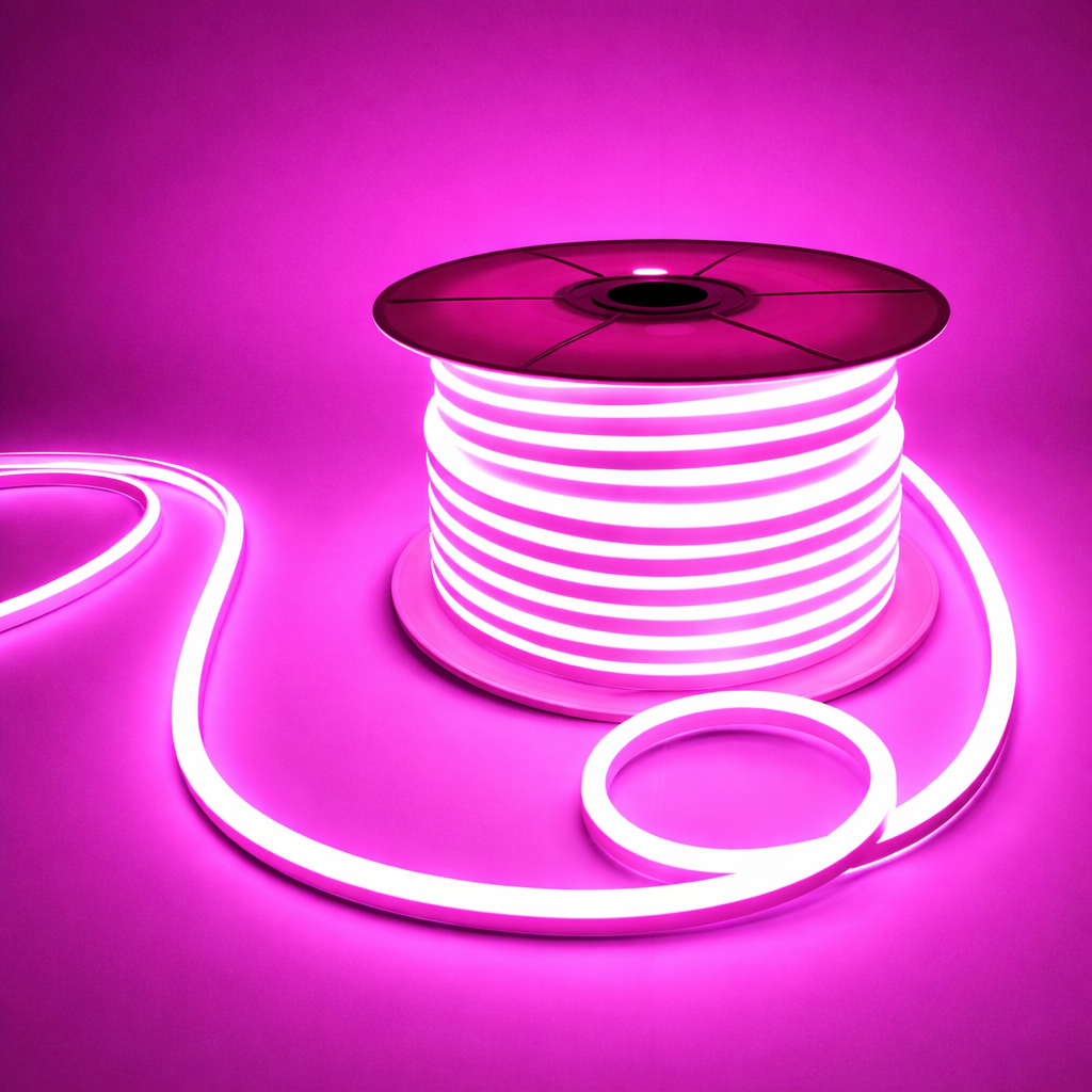 LED 네온플렉스 50M, 줄조명 LED선 간접조명 네온사인 만들기