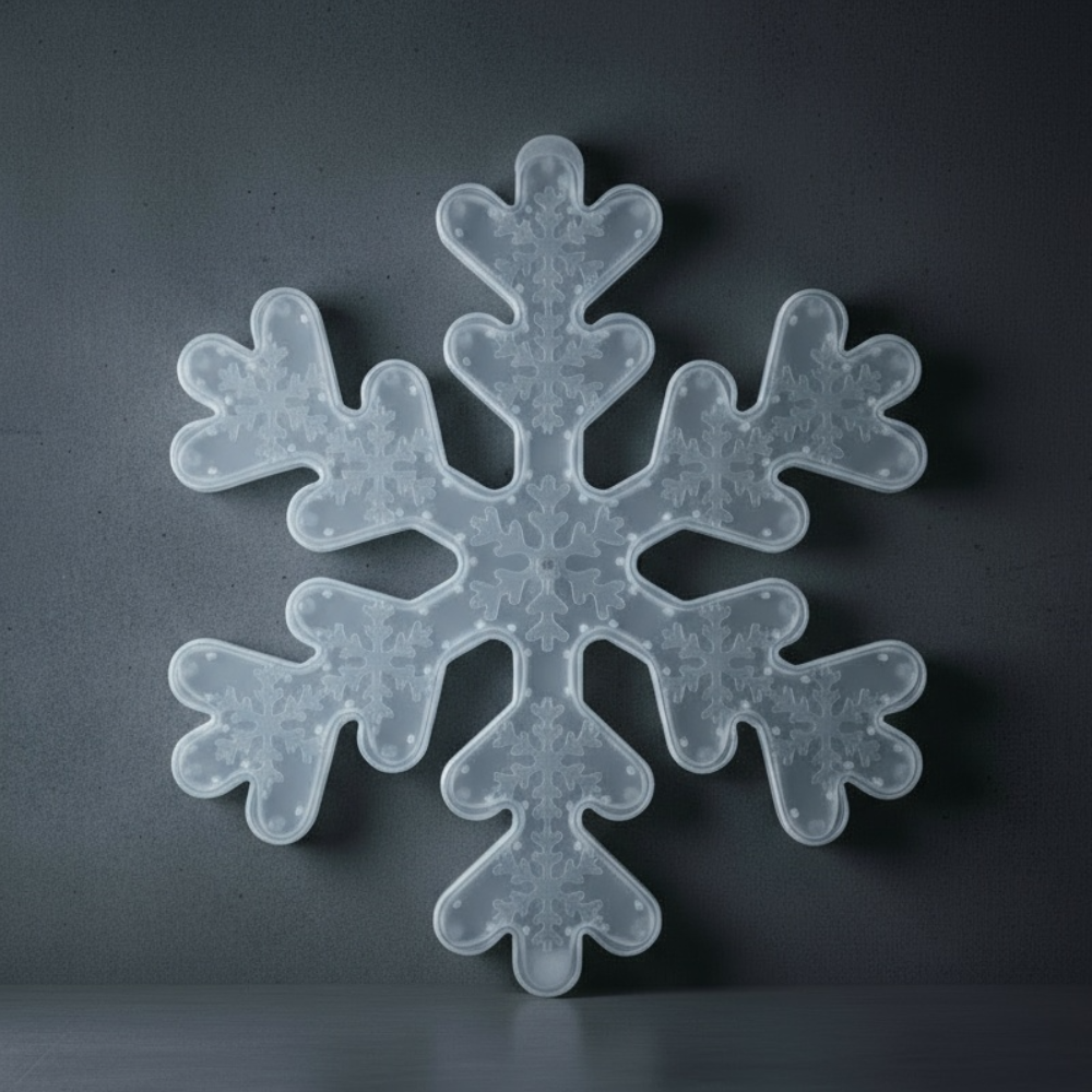 선세이브 3D 입체 눈결정체 LED