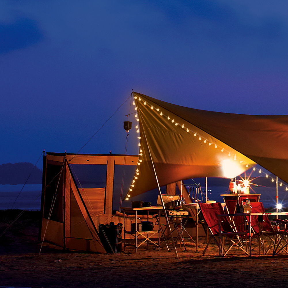 선세이브 LED 앵두전구 100구 투명선 정류기 세트