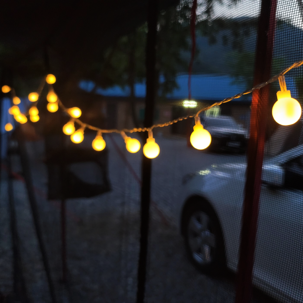 선세이브 LED 앵두전구 100구 컨트롤러(점멸기) 세트