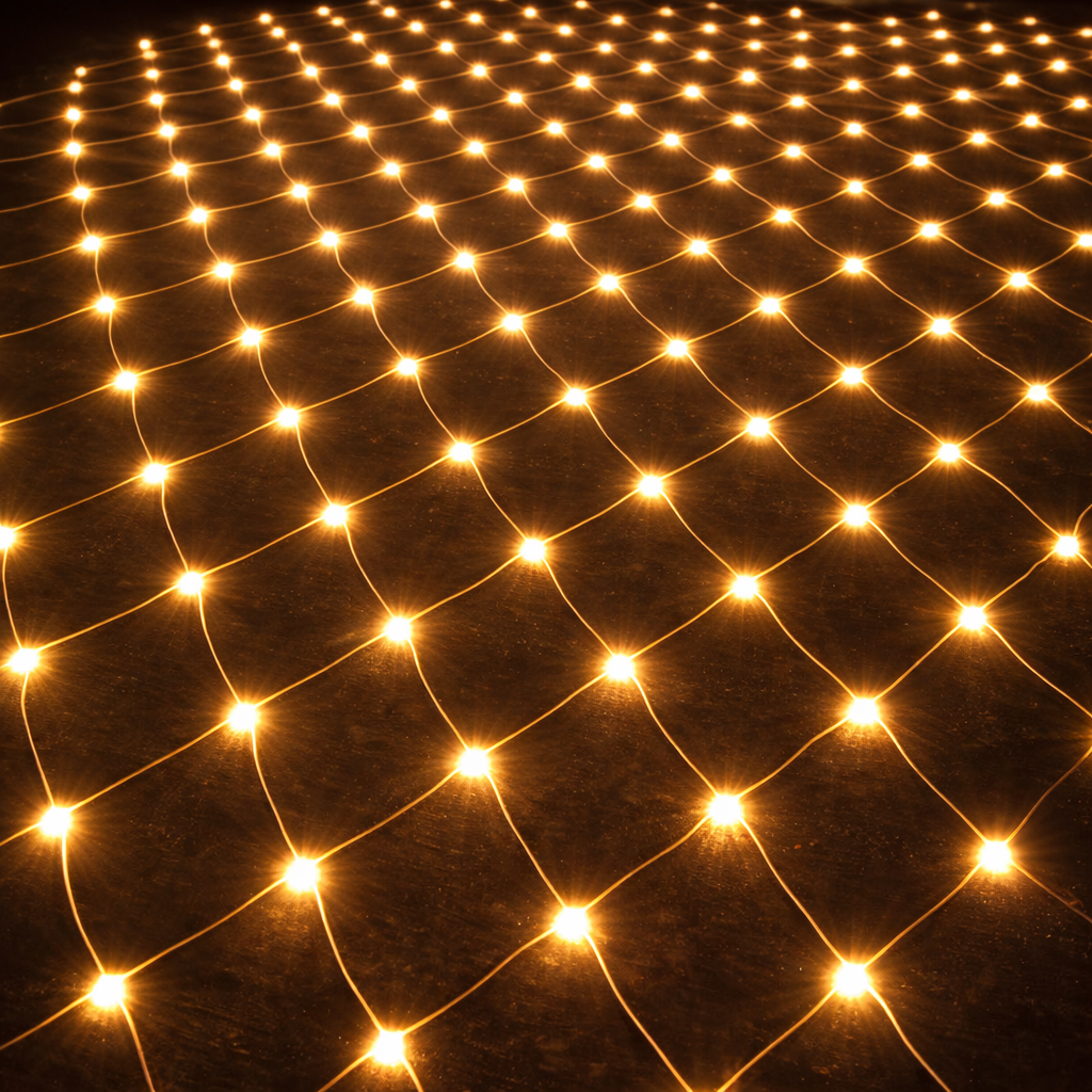 선세이브 그물전구 장식조명 LED 네트전구 208구 DC24V