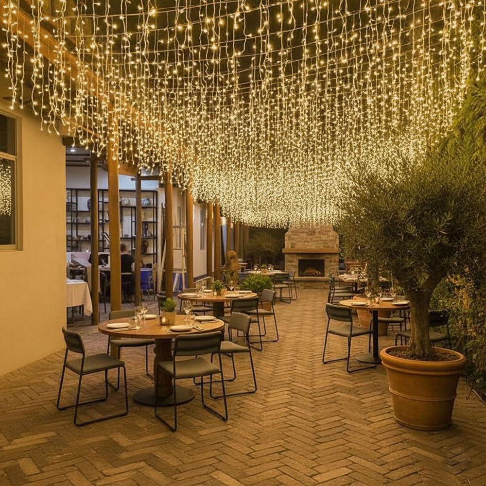 선세이브 고드름전구 LED 커튼 조명 DC24V