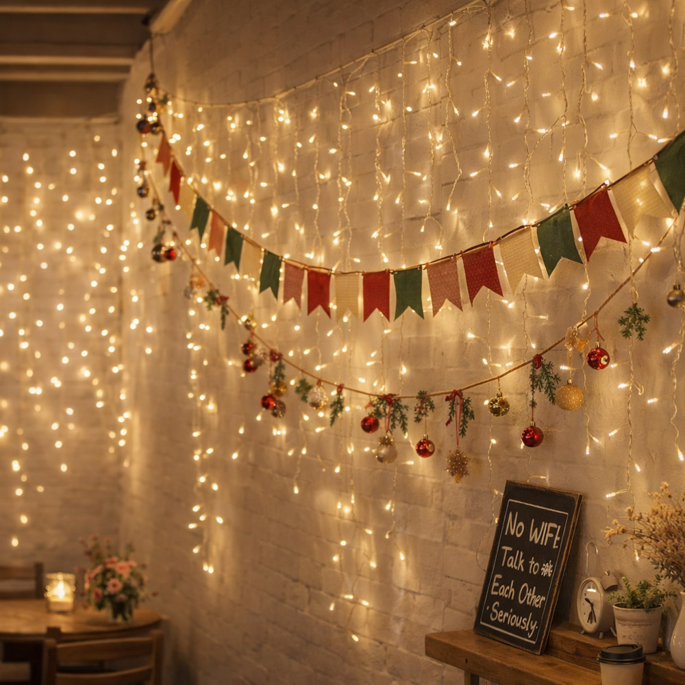 선세이브 고드름전구 LED 커튼 조명 DC24V 세트